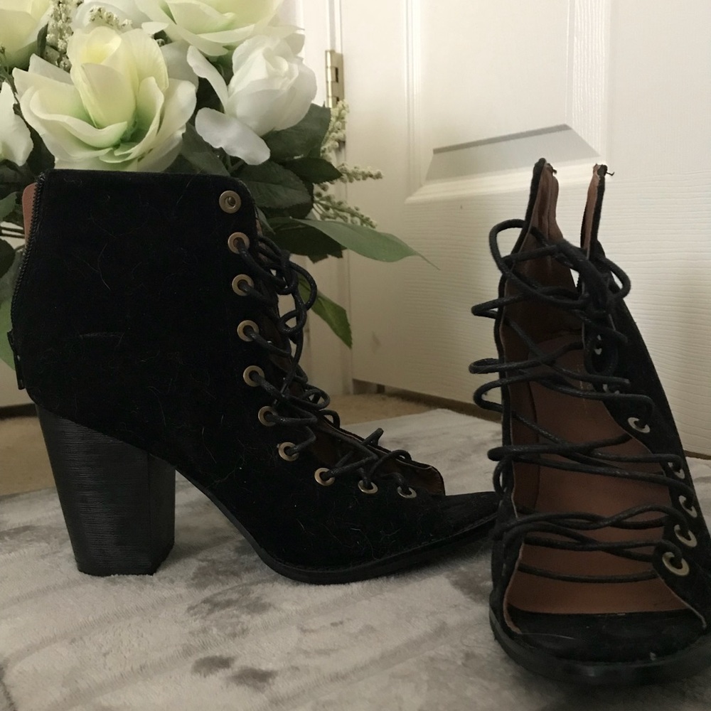 High heels.